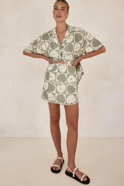 Isla Skirt (Sage)