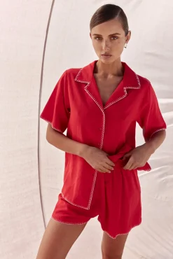 Ivie Shorts (Red)