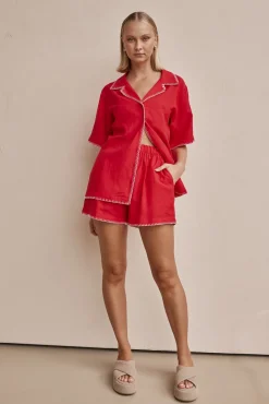 Ivie Shorts (Red)