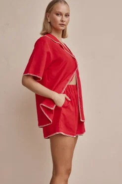 Ivie Shorts (Red)