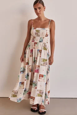 Jamie Maxi Dress (Cream)