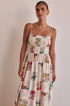 Jamie Maxi Dress (Cream)