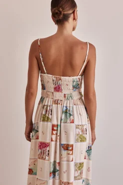 Jamie Maxi Dress (Cream)
