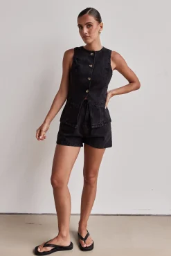 Jules Denim Set (Black)