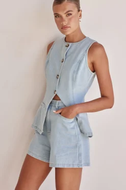Jules Denim Set (Light Blue)