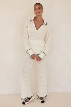 Kamila Pant (Cream)