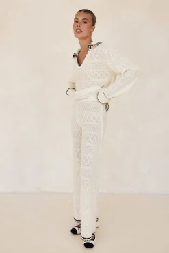 Kamila Pant (Cream)