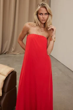 Kesia Maxi Dress (Red)