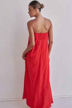 Kesia Maxi Dress (Red)