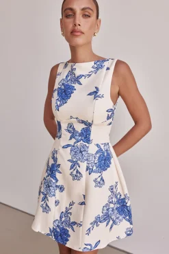 Lia Mini Dress (Cream)