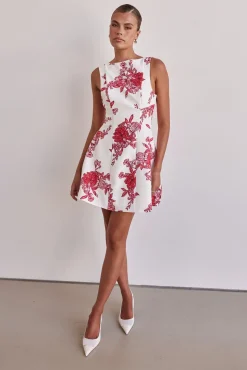 Lia Mini Dress (White)