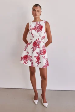 Lia Mini Dress (White)