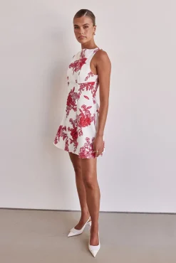 Lia Mini Dress (White)