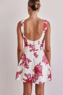 Lia Mini Dress (White)