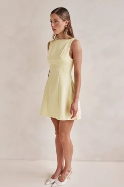 Lia Mini Dress (Yellow)