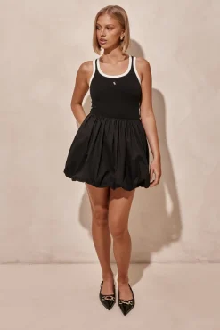 Lottie Bubble Skirt (Black)