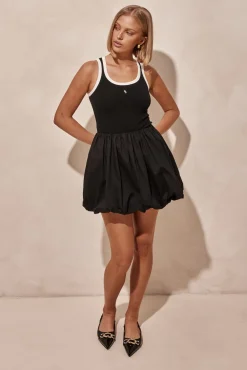 Lottie Bubble Skirt (Black)