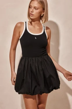 Lottie Bubble Skirt (Black)