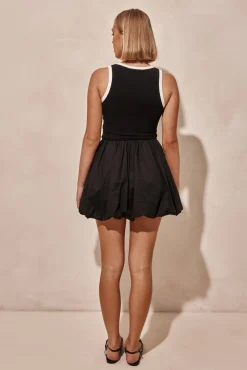 Lottie Bubble Skirt (Black)