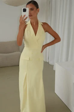 Meadow Maxi Dress (Yellow)