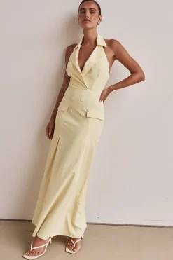 Meadow Maxi Dress (Yellow)
