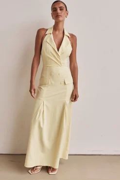 Meadow Maxi Dress (Yellow)