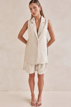 Mia Vest (Beige)