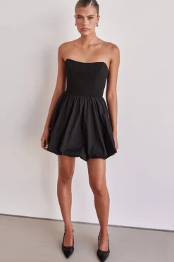 Niamh Mini Dress (Black)