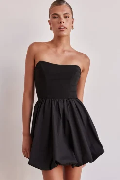 Niamh Mini Dress (Black)