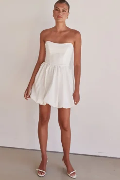 Niamh Mini Dress (White)