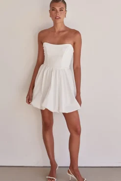 Niamh Mini Dress (White)