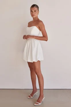 Niamh Mini Dress (White)