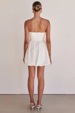 Niamh Mini Dress (White)