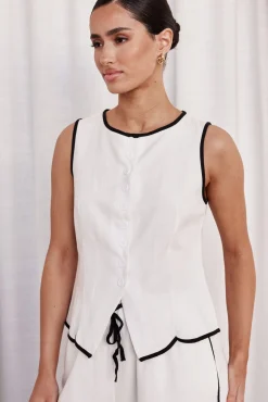 Opal Vest (White)