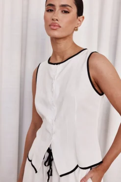 Opal Vest (White)