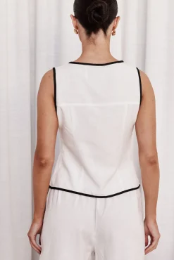Opal Vest (White)