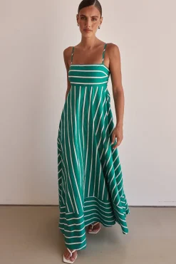 Pacy Maxi Dress (Green)
