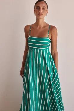 Pacy Maxi Dress (Green)