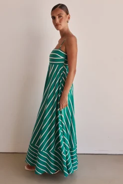 Pacy Maxi Dress (Green)