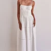 Paolo Maxi Dress (White)