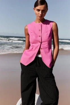 Pearson Vest (Pink)