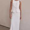 Petra Maxi Skirt (White)