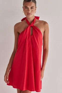 Reese Mini Dress (Red)