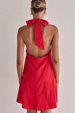 Reese Mini Dress (Red)