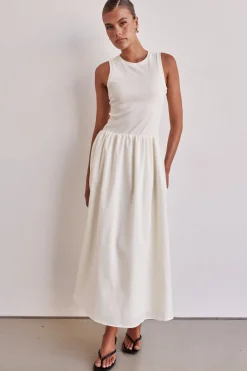 Reign Maxi Dress (Cream)