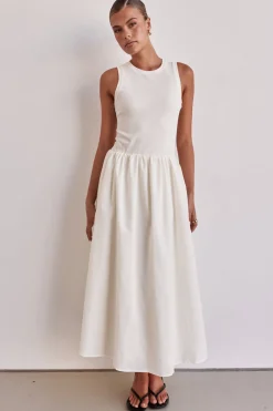 Reign Maxi Dress (Cream)