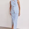 Robyn Maxi Skirt (Blue)