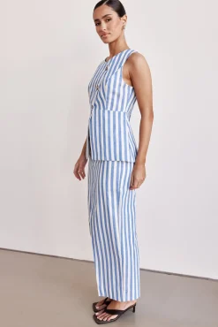 Robyn Maxi Skirt (Blue)