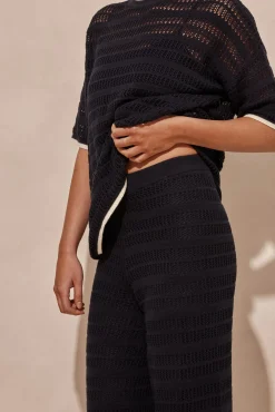 Roma Knit Pant (Navy)