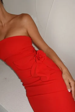Ruby Maxi Dress (Red)